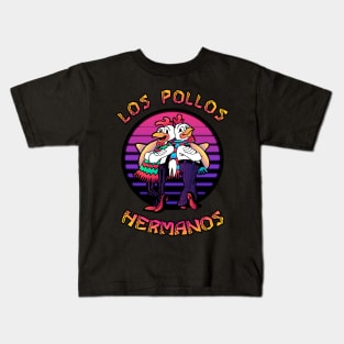 Los Pollos Hermanos - retrowave Kids T-Shirt